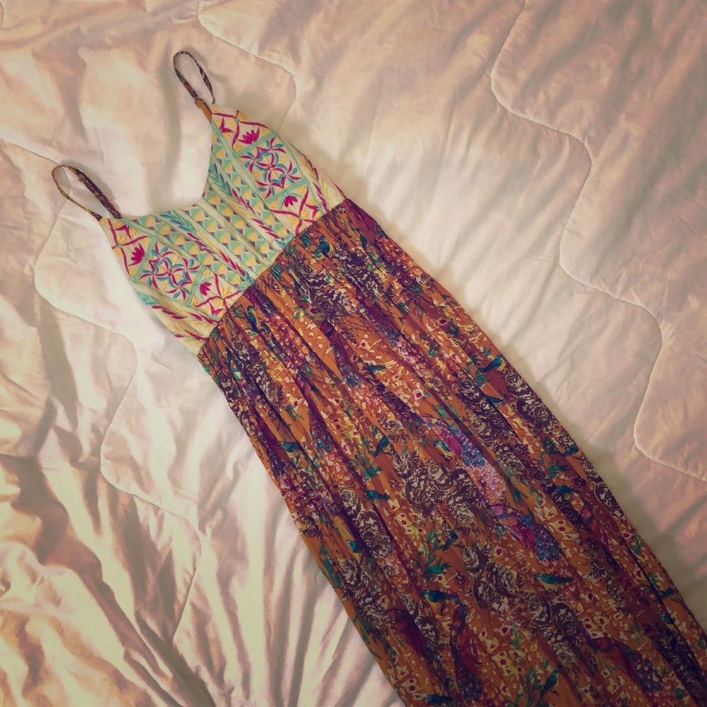 Anthropologie Raga Maxi Dress